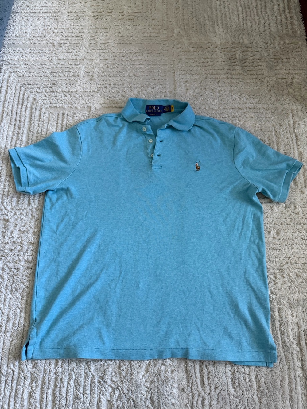Ralph Lauren Polo Shirt in Light Blue
